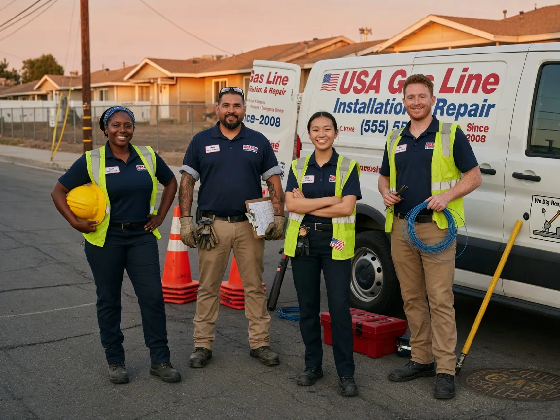 Gas Line Installation company in Good Thunder, MN
